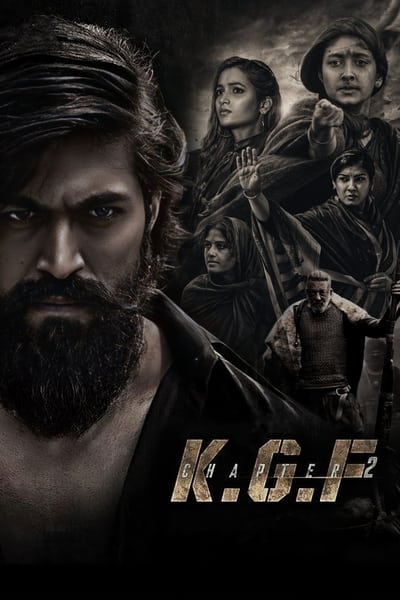 KGF: Chapter 2 (2022) BluRay 5.1 – Kannada] 1080p | 720p |  [Dual Audio] [Hindi ORG DD  HEVC | 480p [x264|x265]  Esubs poster